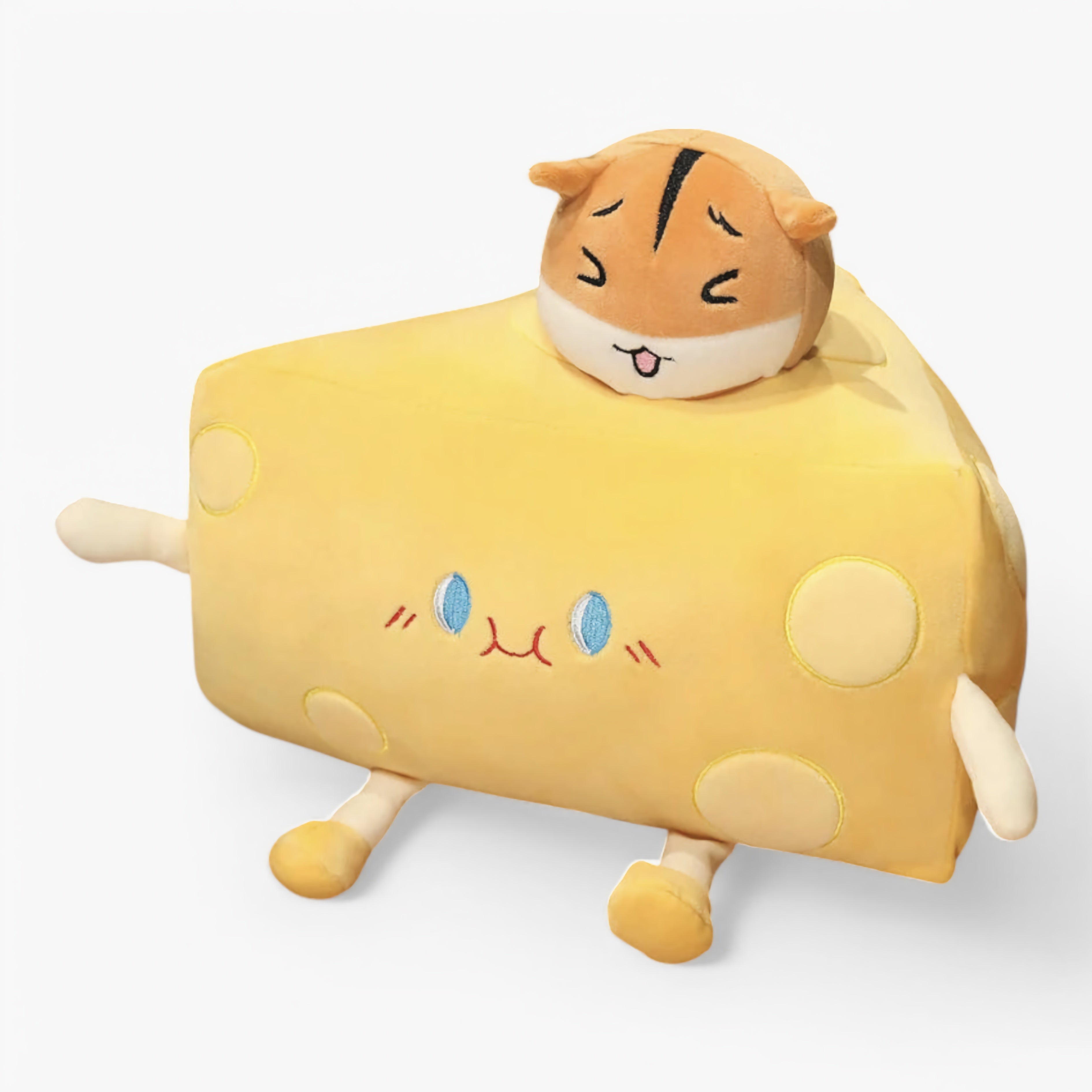 Cheddar Chonks - Kawaii Cheese Slice Plushies