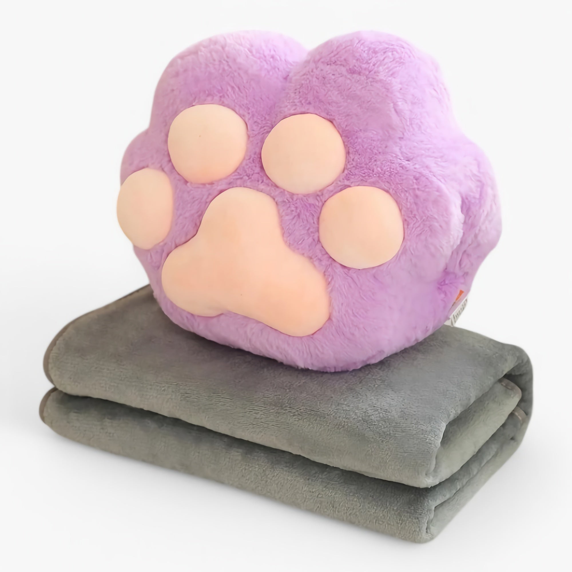 Pawfect Plush 3-in-1 Hand Warmer & Blanket Set