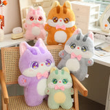Big-Eyed Bowtie Kittens Plush Stuffed Animal