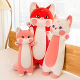 FoxiCat Hug Plush Adorable Looong Pillow