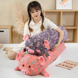 Piggy Bloom Floral & Fluffy Plush Pillows