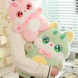Big-Eyed Bowtie Kittens Plush Stuffed Animal