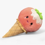 Sprinkle Swirl Scoops, Plush Ice Cream Cone Cuties