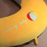 SnuggleZoo Giant C-Shaped Animal Plush Pillow