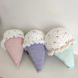 Sprinkle Swirl Scoops Plush Pillows