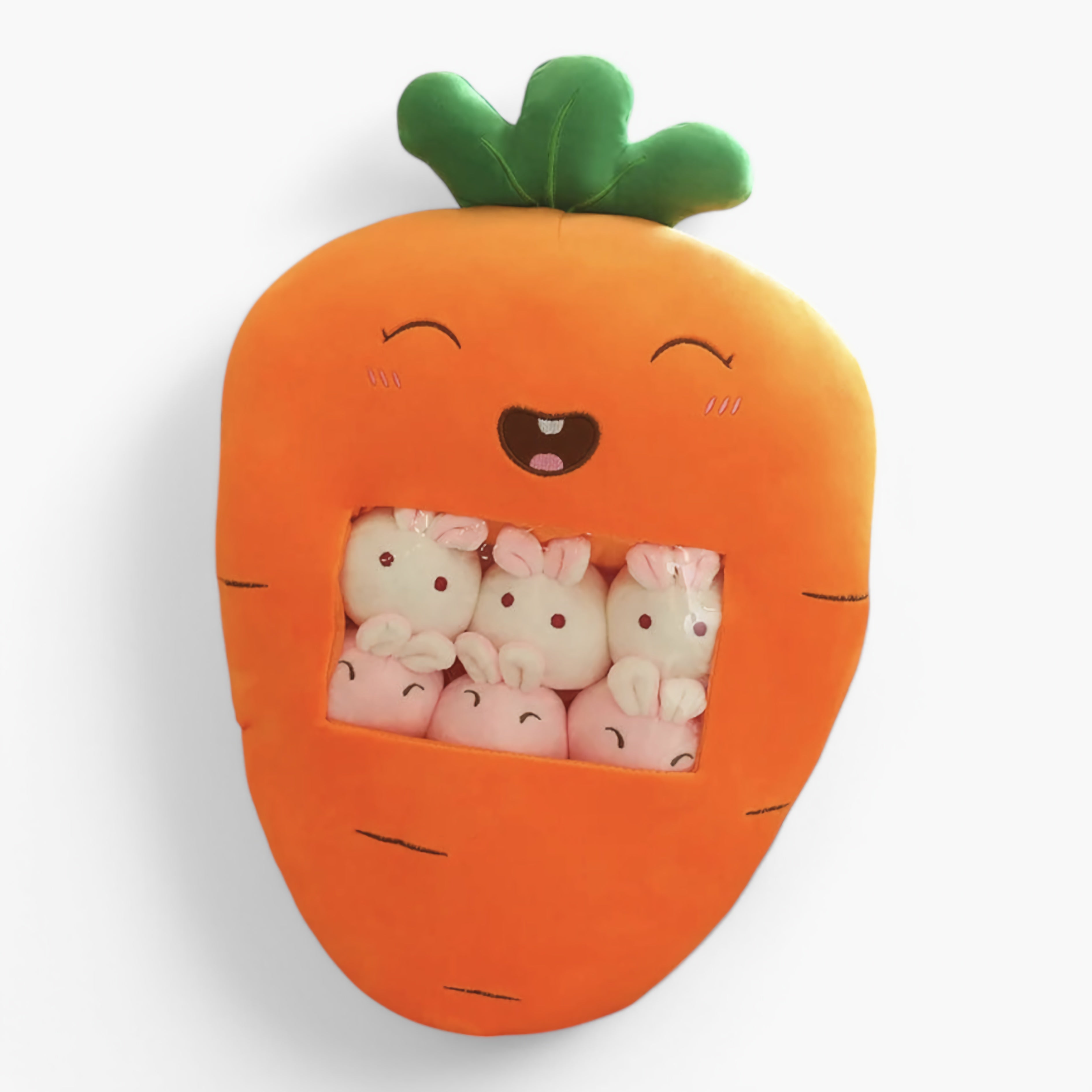 Snack Squeeze Fruits Peekaboo Plush Set