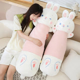 Striped Bunny Plush Pillows