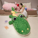 SnuggleGator Jumbo Crocodile Plushie