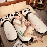 Panda Cuddle Plush Bolster Pillow