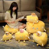 Cheddar Chonks - Kawaii Cheese Slice Plushies