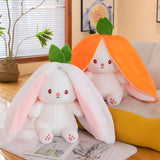 Berry Buns, Transforming Strawberry & Carrot Bunny Plush