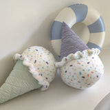 Sprinkle Swirl Scoops Plush Pillows