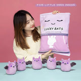 Lucky Bats Peekaboo Plush Set
