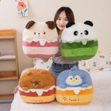 SnuggleBites 2-in-1 Plush Pillow & Cozy Blanket Set