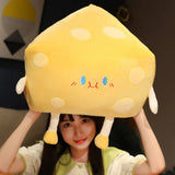 Cheddar Chonks - Kawaii Cheese Slice Plushies