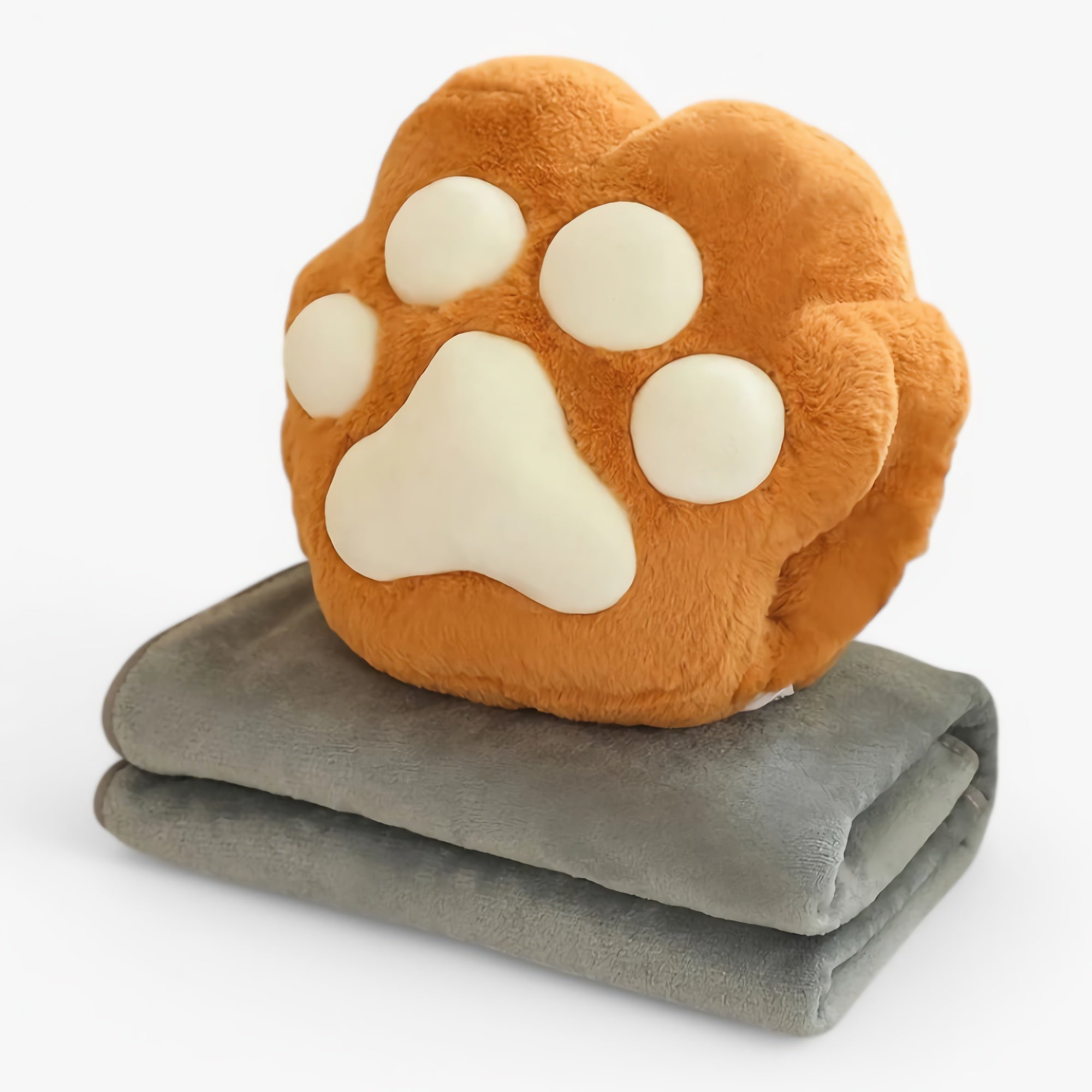 Pawfect Plush 3-in-1 Hand Warmer & Blanket Set