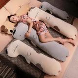 Lanky Pups Looong Plush Dog Pillows