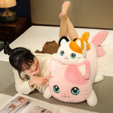 Mermeow Plush Magical Cat-Fish Pillow