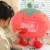 Snack Squeeze Fruits Peekaboo Plush Set