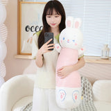 Striped Bunny Plush Pillows