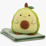 Fluffy Forest Friends Blanket Plush Set