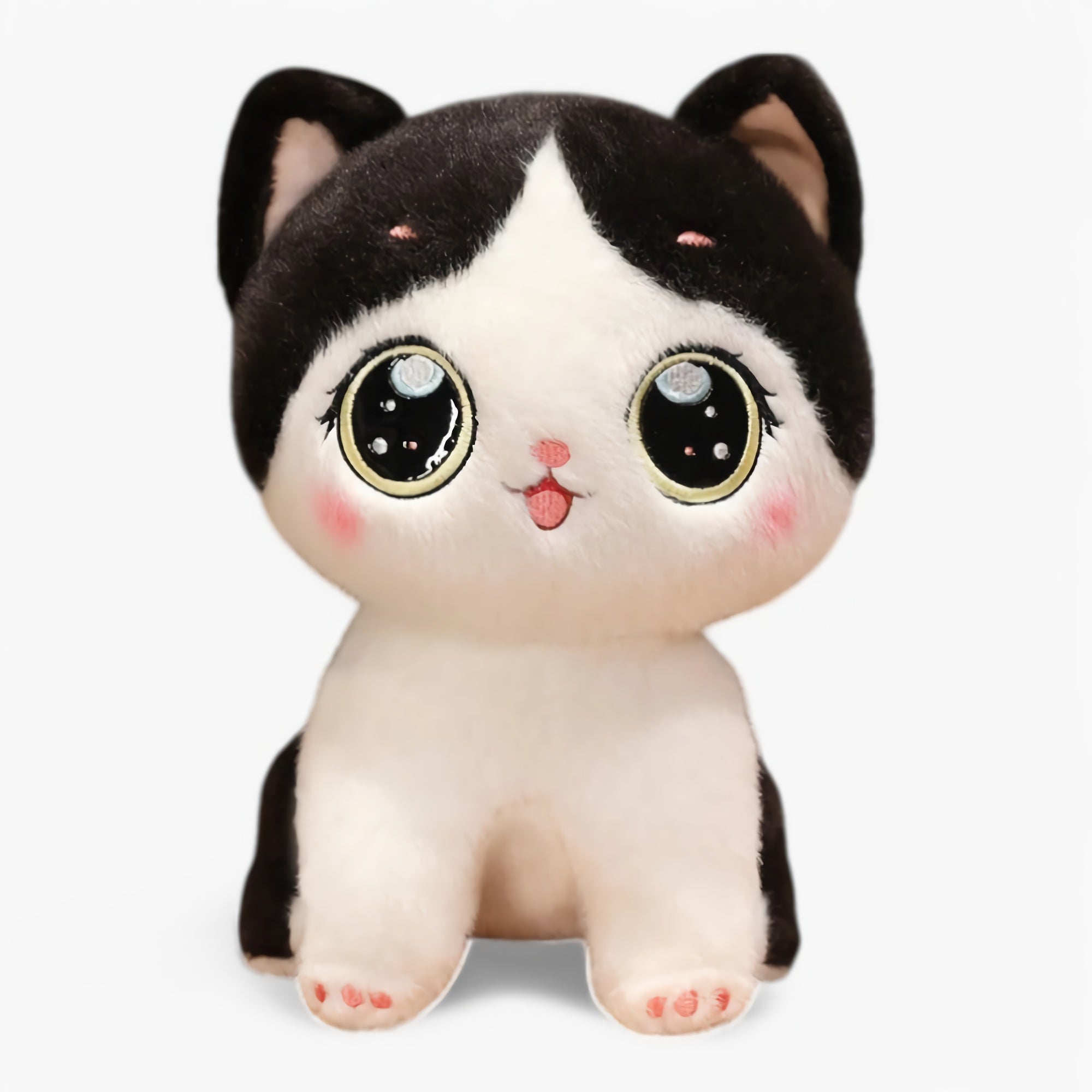Big-Eyed Cute Kitten Plush