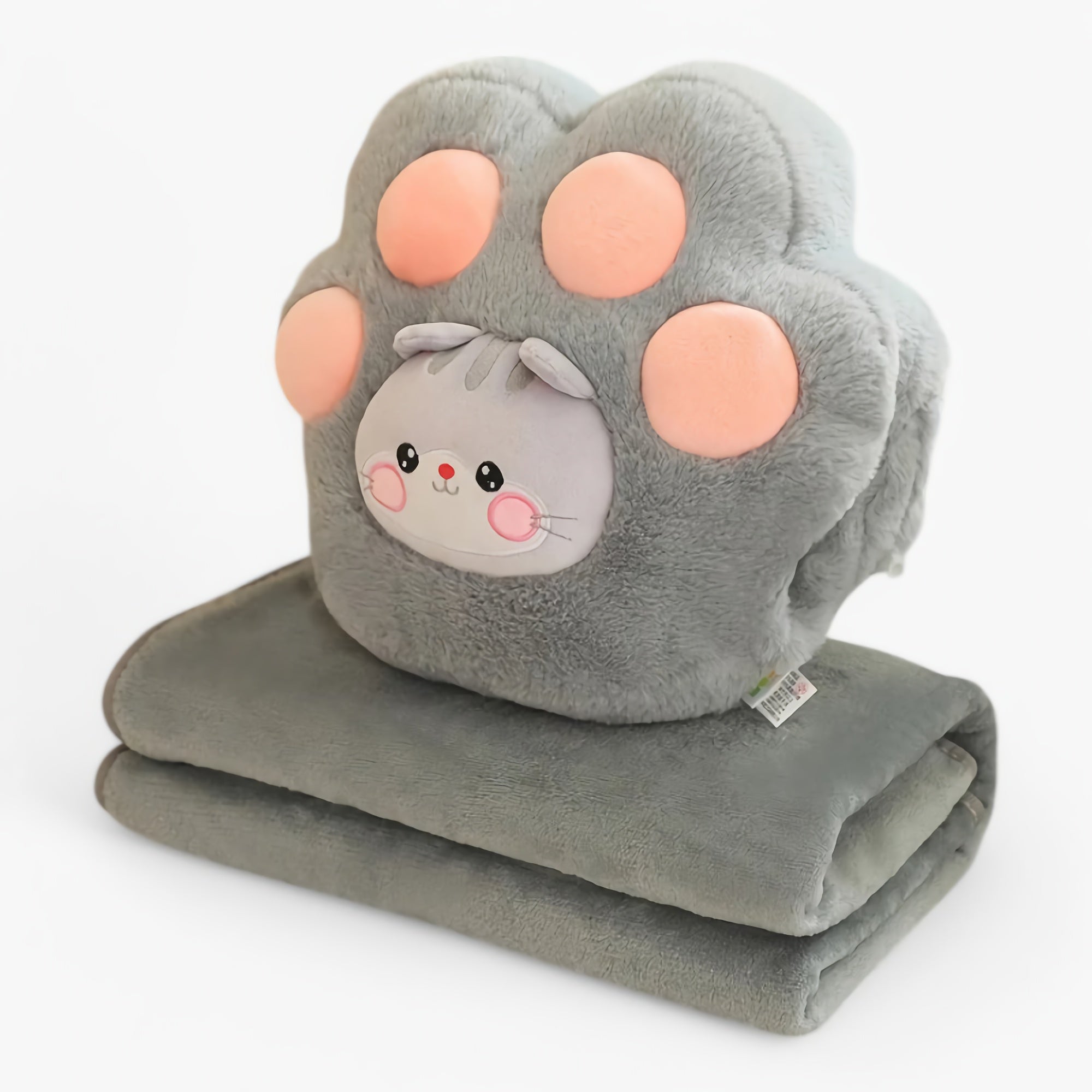 Pawfect Plush 3-in-1 Hand Warmer & Blanket Set