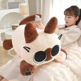 Big-Eyed Siamese Cat Stuffed Animal Plush