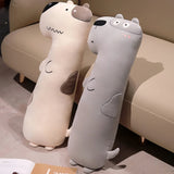 Lanky Pups Looong Plush Dog Pillows