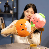 Sprinkle Swirl Scoops, Plush Ice Cream Cone Cuties