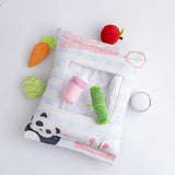 Panda Snack Pals Peekaboo Plush Set