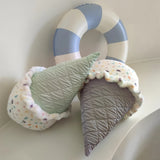 Sprinkle Swirl Scoops Plush Pillows