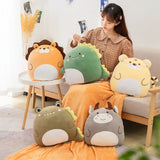 Fluffy Forest Friends Blanket Plush Set