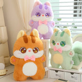 Big-Eyed Bowtie Kittens Plush Stuffed Animal