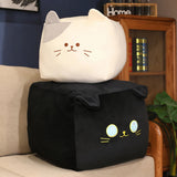 Chonk Cube Cats - Squishy Square Plush Pillows