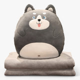 PillowPuff Snuggle Critter Blanket Plush Set