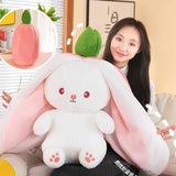 Berry Buns, Transforming Strawberry & Carrot Bunny Plush