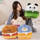 SnuggleBites 2-in-1 Plush Pillow & Cozy Blanket Set