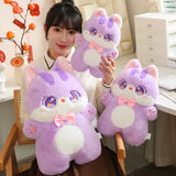 Big-Eyed Bowtie Kittens Plush Stuffed Animal