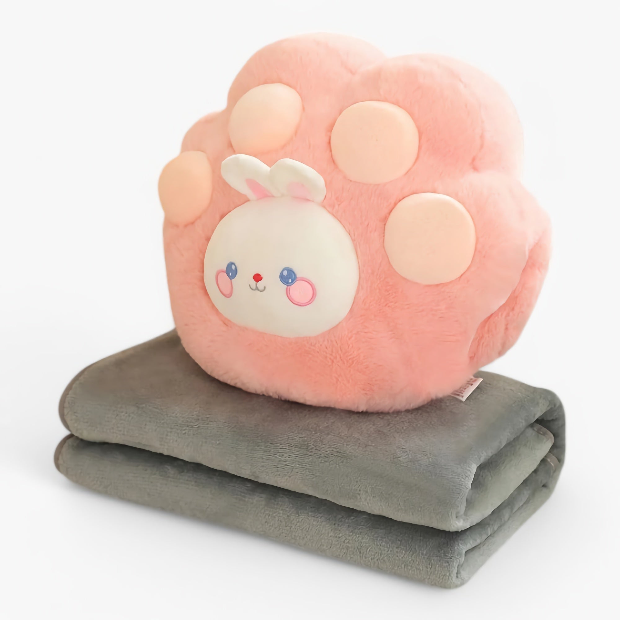 Pawfect Plush 3-in-1 Hand Warmer & Blanket Set