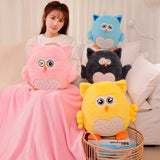 Owl-Emotes Puffy Plush Owls