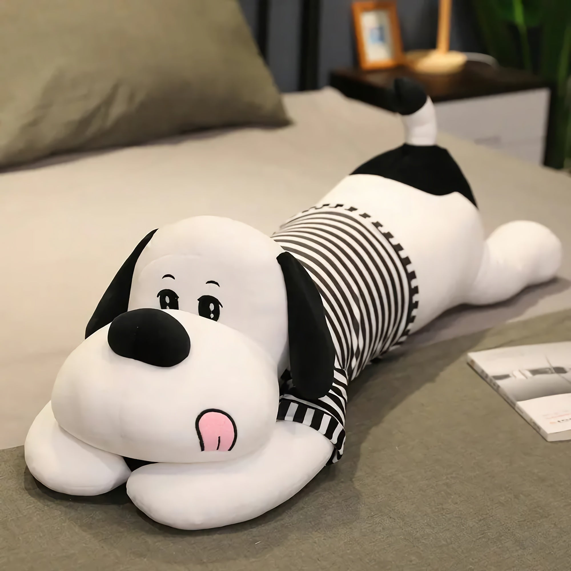 Tongue-Out Pup Soft Dog Plush