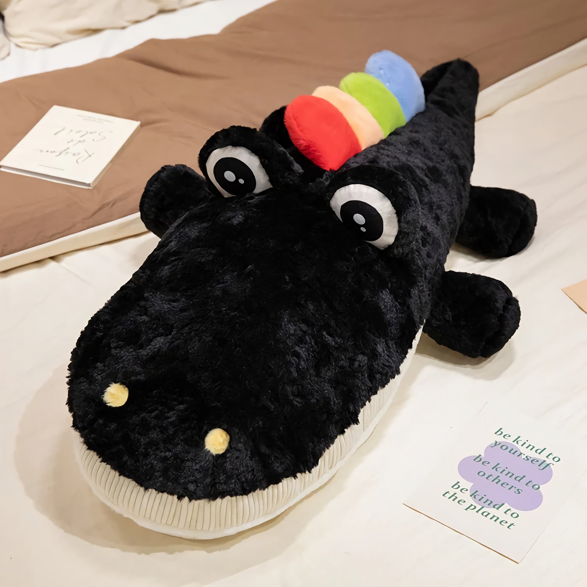 SnuggleGator Jumbo Crocodile Plushie