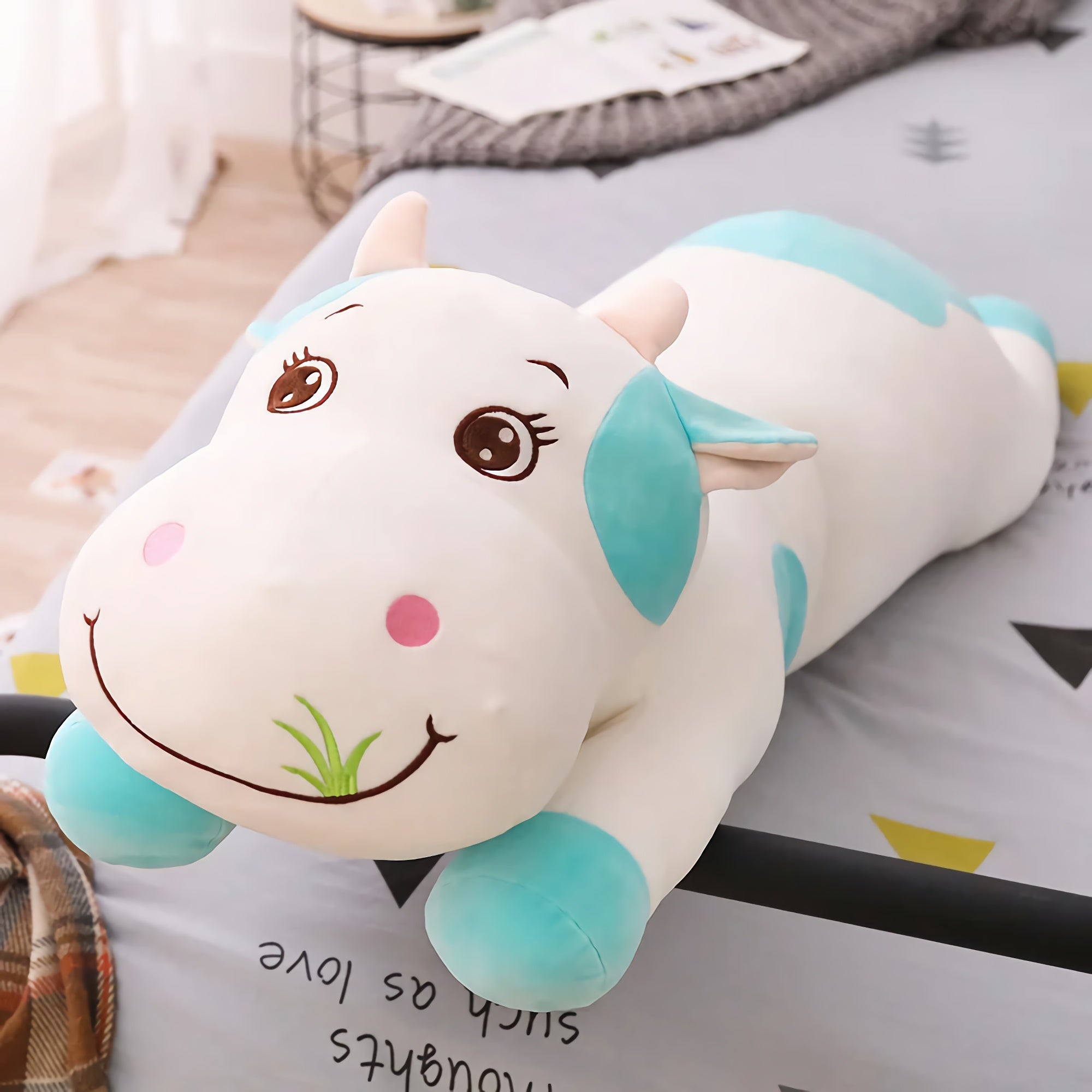 MooBuddies Huggable Looong Cow Plush
