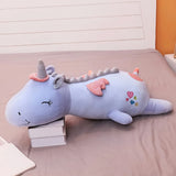 DreamWhirl Unicorns, Pastel Plush Pillow Companions