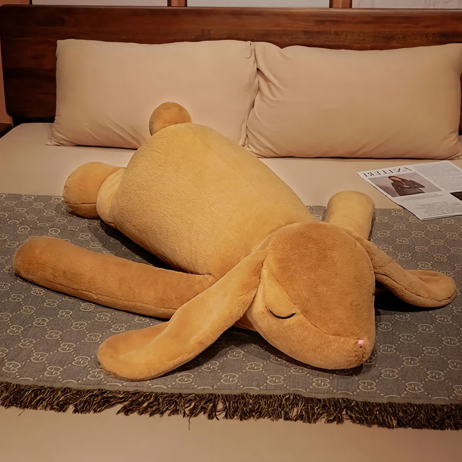 Dreamy Snuggle Bunnies Plush Rabbit Pillows