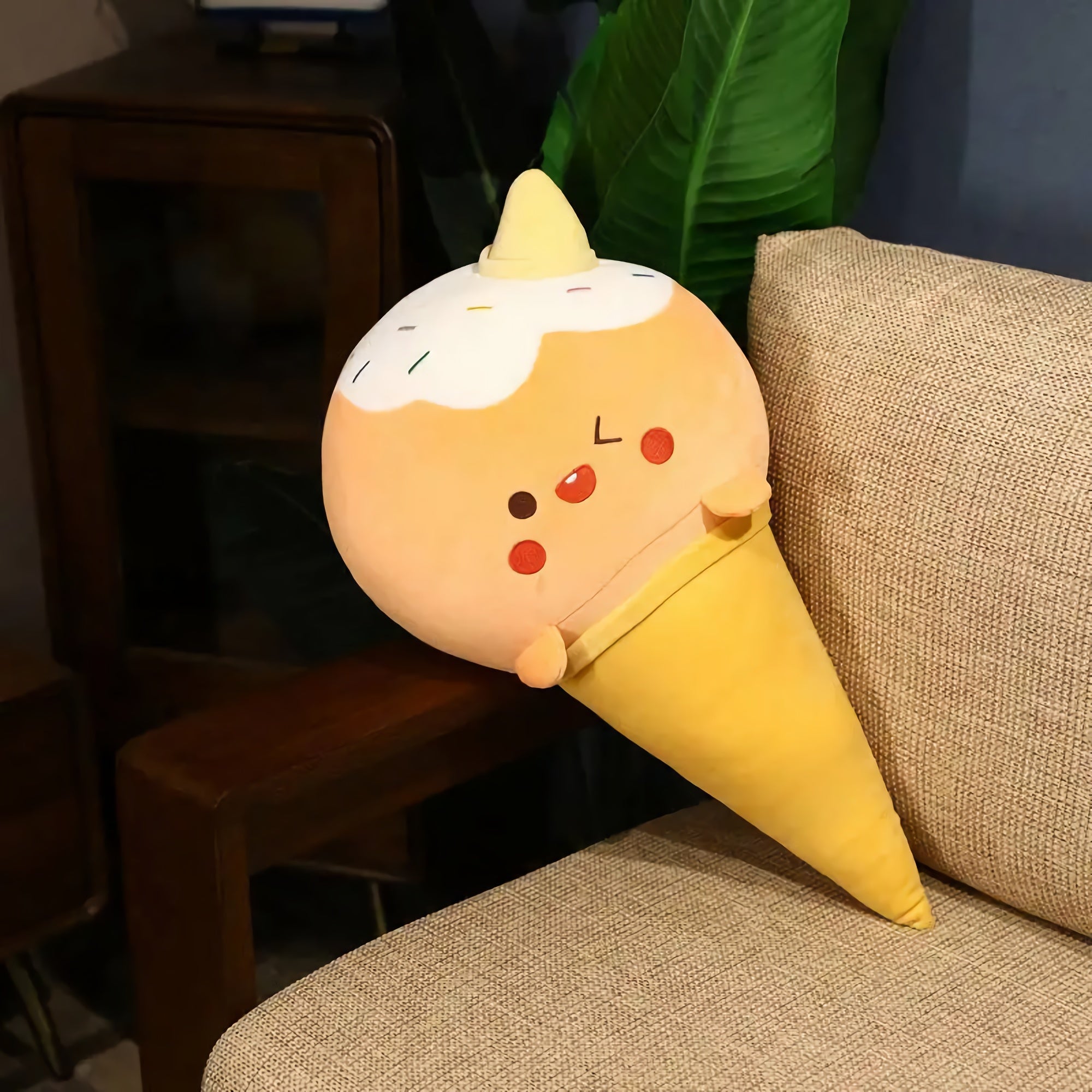 Cone Cuties, Kawaii Ice Cream Plush Cushions