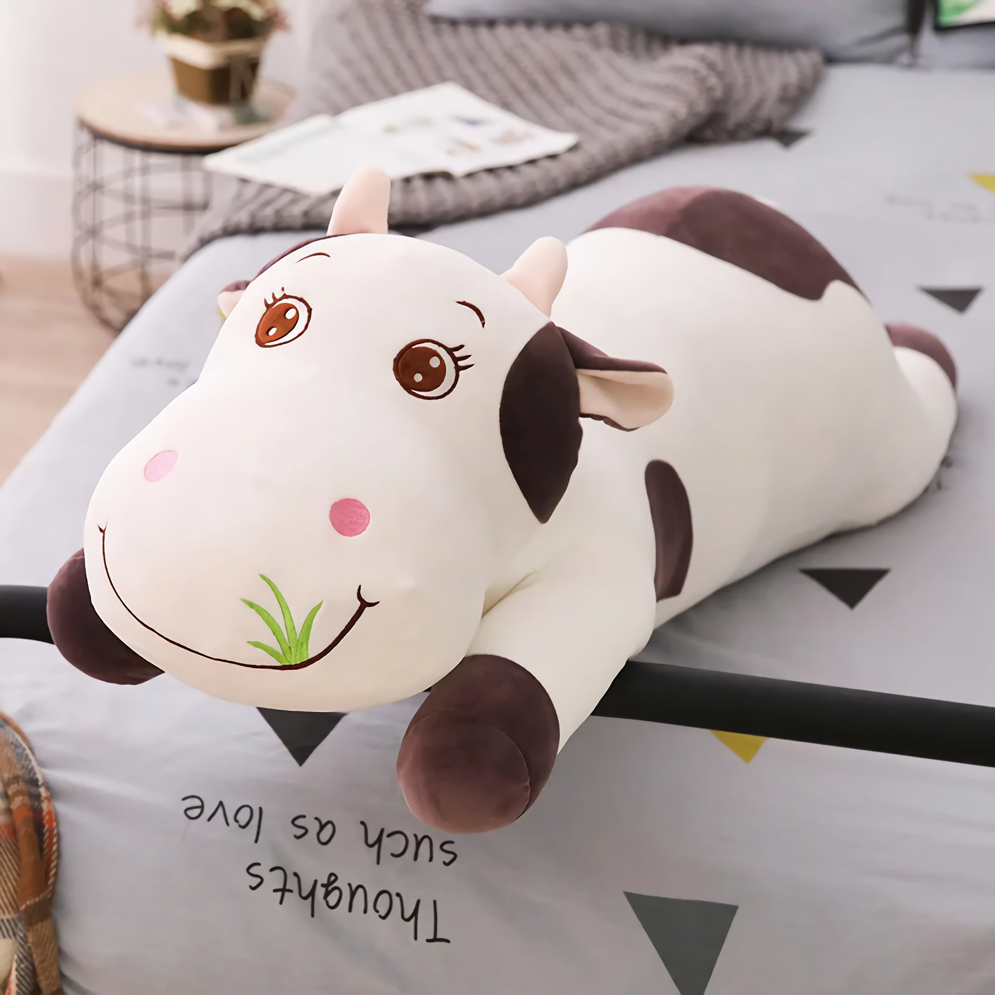 MooBuddies Huggable Looong Cow Plush