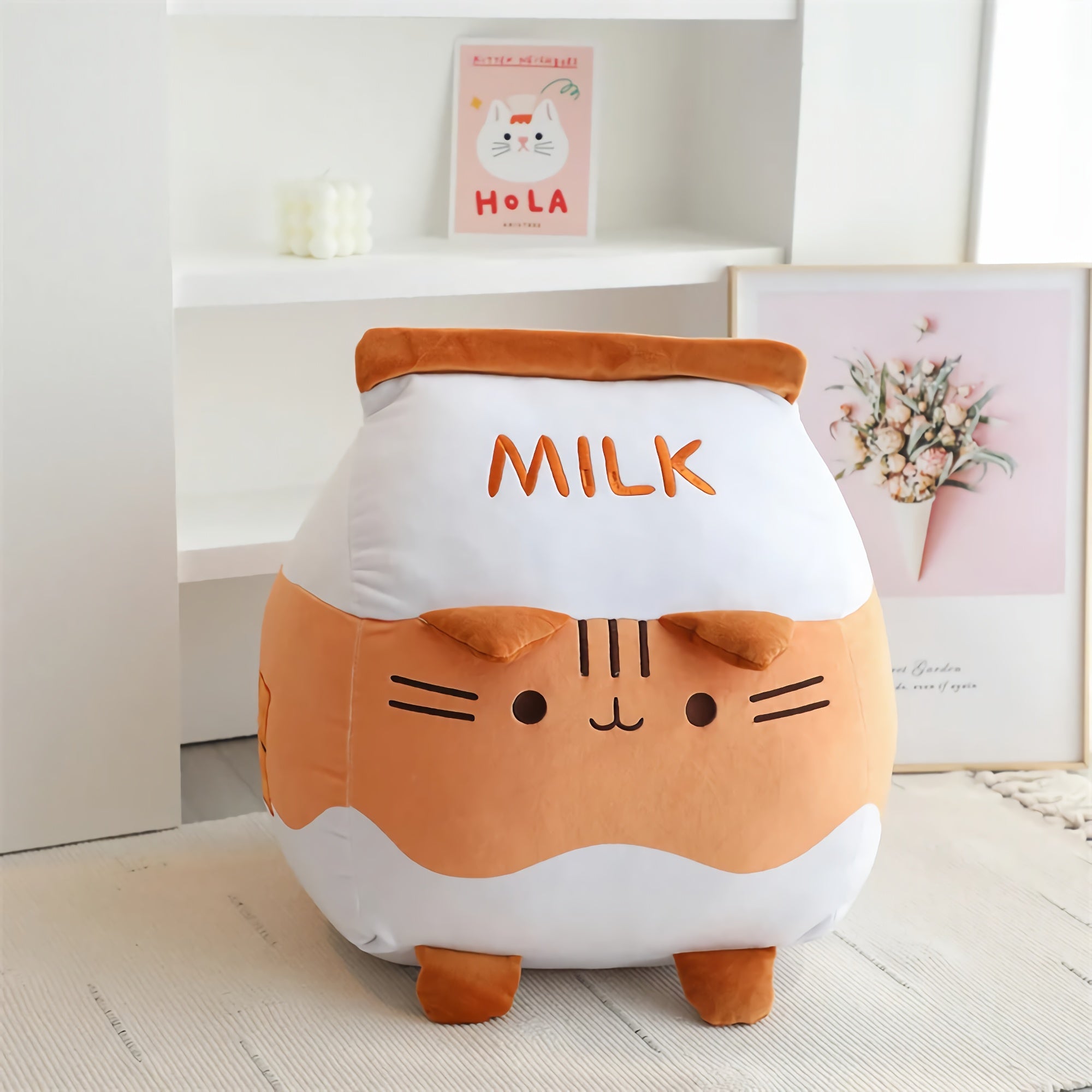 Sippy Paws Cat Milk & Juice Box Plushies