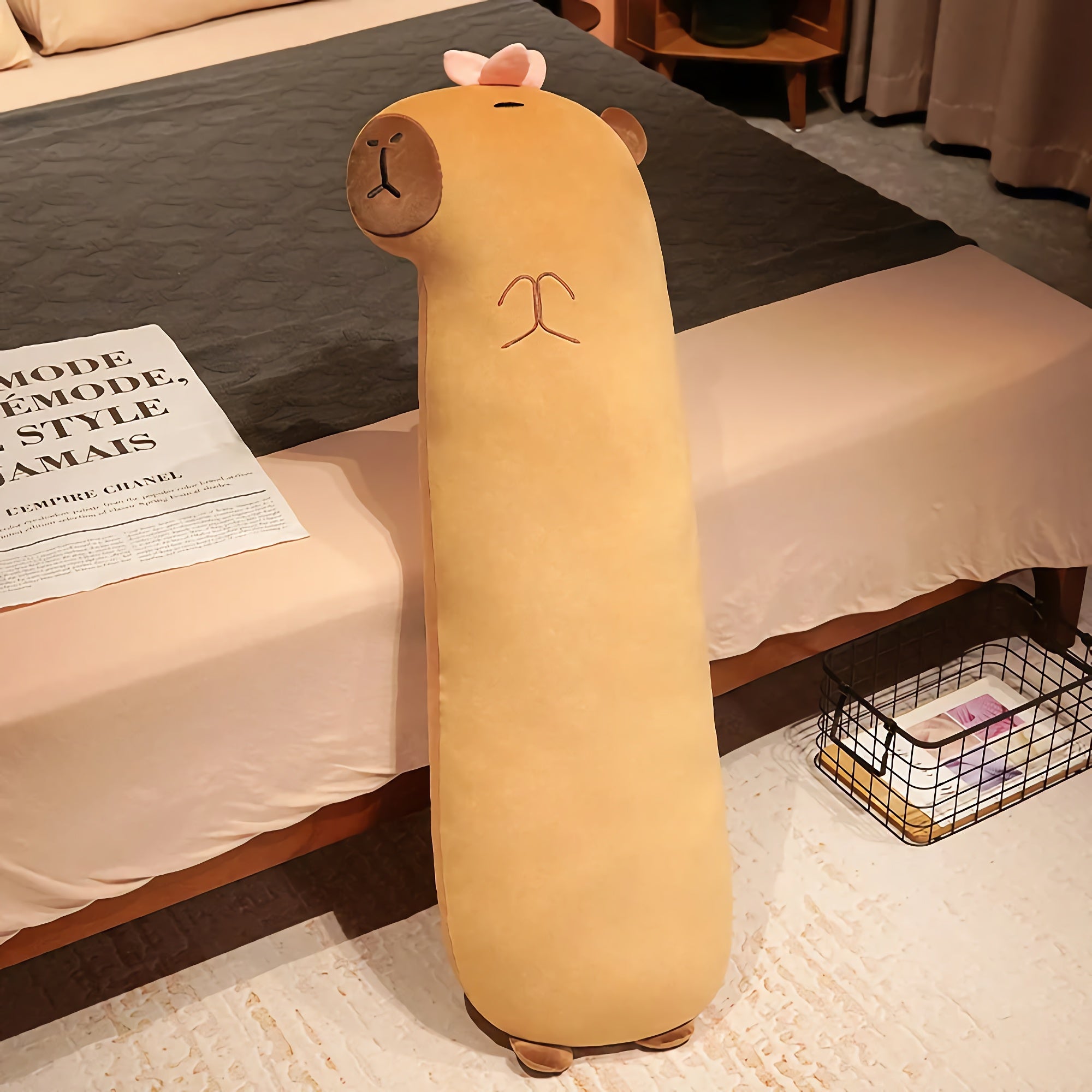 Cozy Capybara Hug Looong Plushie